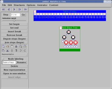 MatrixPro main screen